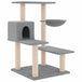 Vidaxl cat tree with sisal scratching posts light grey 82.5