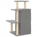 Vidaxl cat tree with sisal scratching posts light grey 97