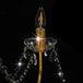 Vidaxl chandelier with beads golden 8 x e14 bulbs Nexellus