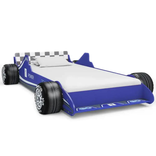 Vidaxl children's race car bed 90x200 cm blue Nexellus