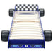 Vidaxl children's race car bed 90x200 cm blue Nexellus