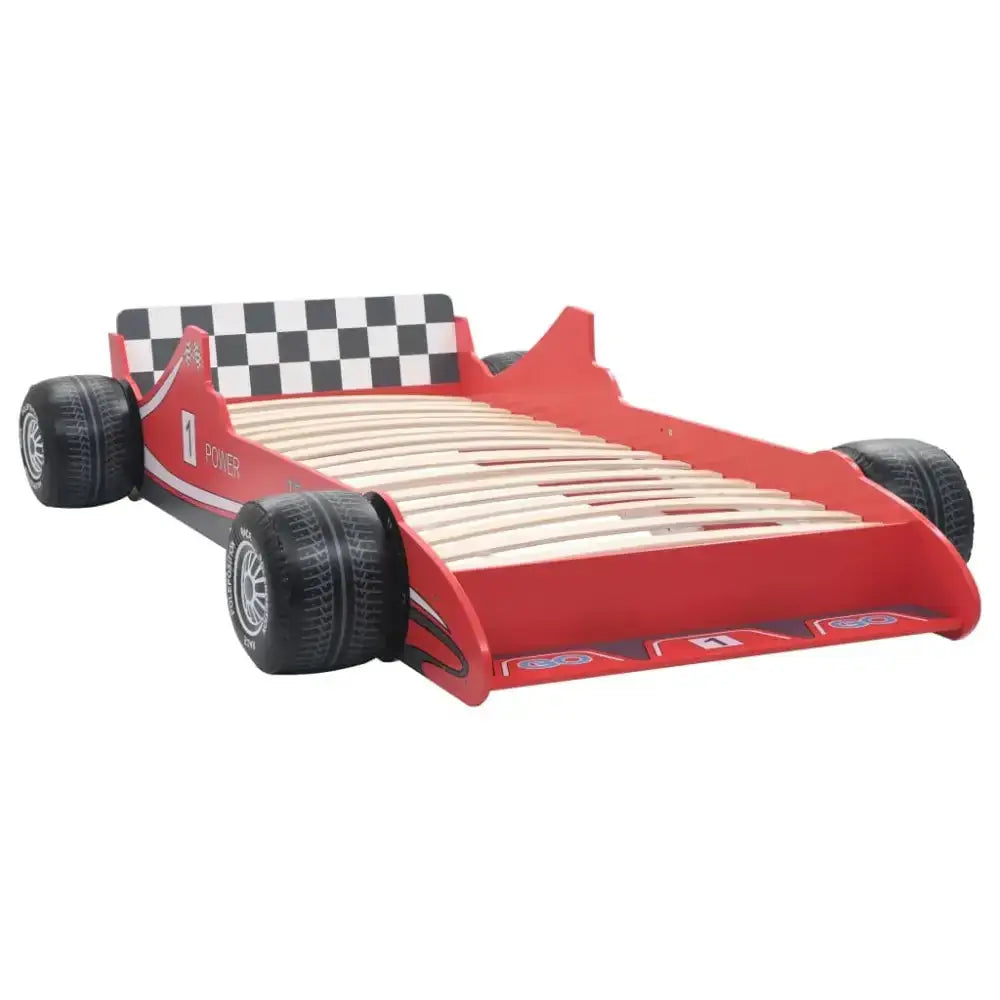 Vidaxl children's race car bed 90x200 cm red Nexellus