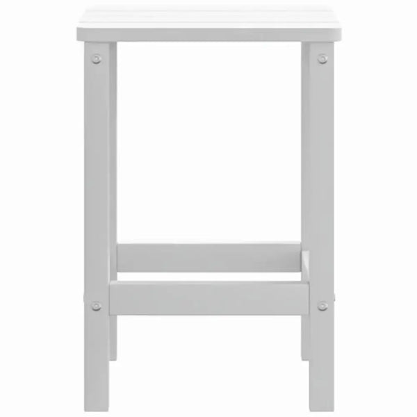 Vidaxl garden adirondack table white 38x38x46 cm hdpe Nexellus