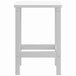 Vidaxl garden adirondack table white 38x38x46 cm hdpe Nexellus