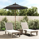 Vidaxl garden parasol with wooden pole anthracite 196x231 cm Nexellus