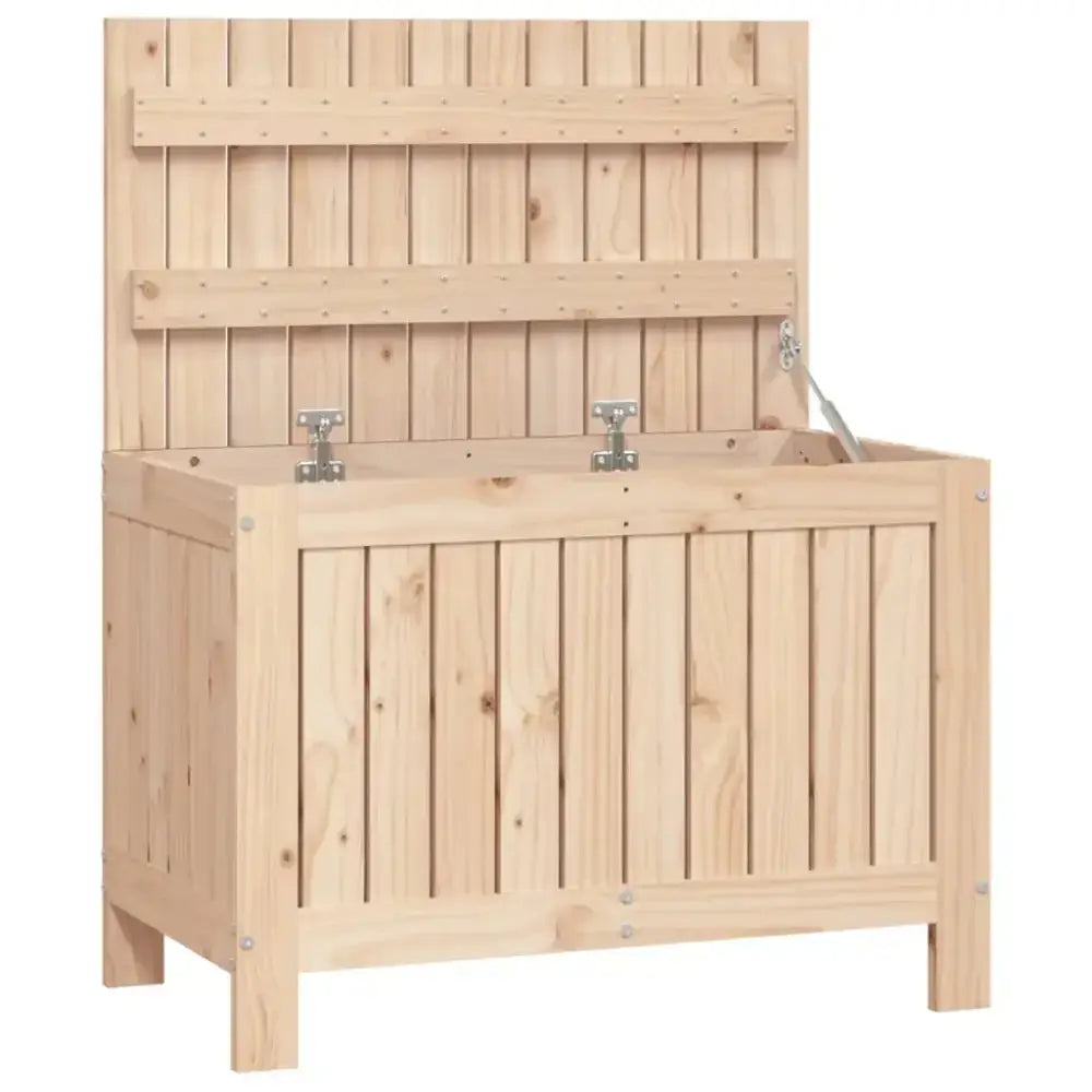 Vidaxl garden storage box 76x42.5x54 cm solid wood pine Nexellus