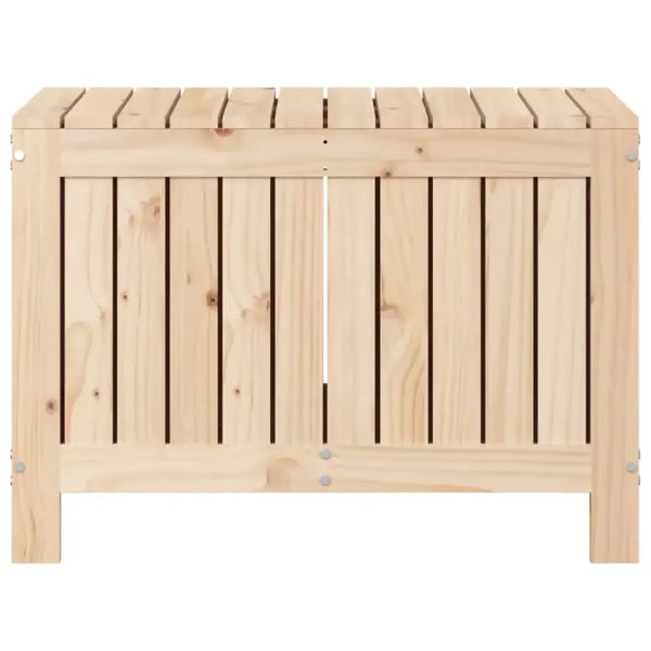 Vidaxl garden storage box 76x42.5x54 cm solid wood pine Nexellus