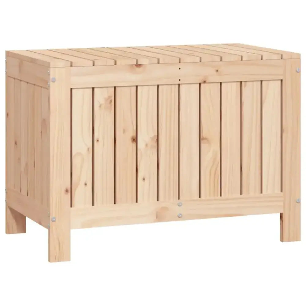 Vidaxl garden storage box 76x42.5x54 cm solid wood pine Nexellus