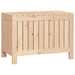 Vidaxl garden storage box 76x42.5x54 cm solid wood pine Nexellus