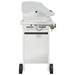 Vidaxl gas bbq grill with 5 burners silver stainless steel