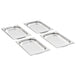 Vidaxl gastronorm containers 12 pcs gn 1/4 20 mm stainless