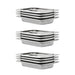 Vidaxl gastronorm containers 12 pcs gn 1/4 40 mm stainless