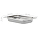 Vidaxl gastronorm containers 12 pcs gn 1/4 40 mm stainless