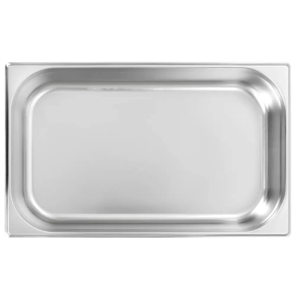 Vidaxl gastronorm containers 4 pcs gn 1/1 100 mm stainless