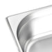 Vidaxl gastronorm containers 4 pcs gn 1/1 100 mm stainless