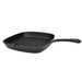 Vidaxl grill pan cast iron 24x23 cm - Black