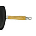 Vidaxl grill pan with wooden handle cast iron 20x20 cm