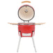 Vidaxl kamado barbecue grill smoker ceramic 81 cm - Red