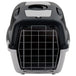 Vidaxl pet carrier grey and black 61x40x38 cm pp - Grey