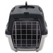 Vidaxl pet transport box grey and black 48x32x31 cm pp