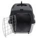 Vidaxl pet transport box grey and black 48x32x31 cm pp