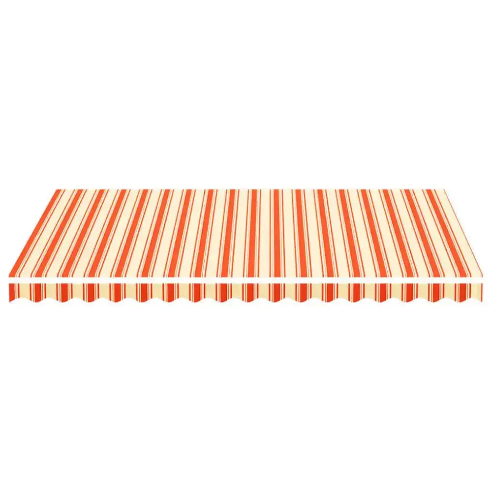 Vidaxl replacement fabric for awning yellow and orange 3.5x2.5 m Nexellus