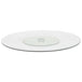 Vidaxl rotating serving plate transparent 60 cm tempered