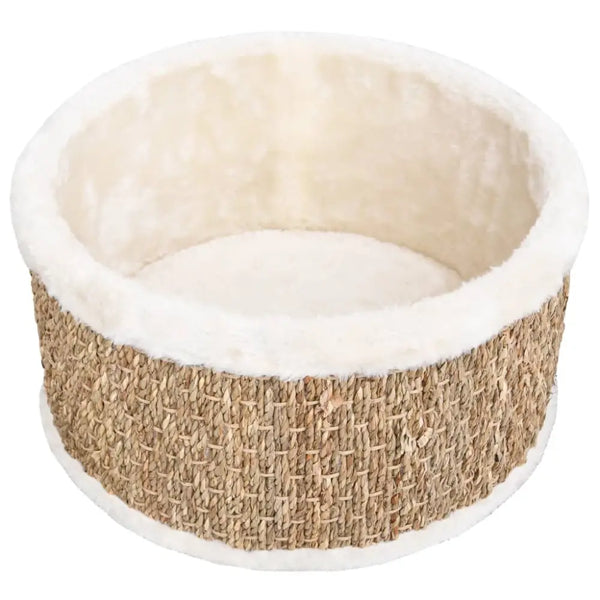 Vidaxl round cat basket 36 cm seagrass - Beige