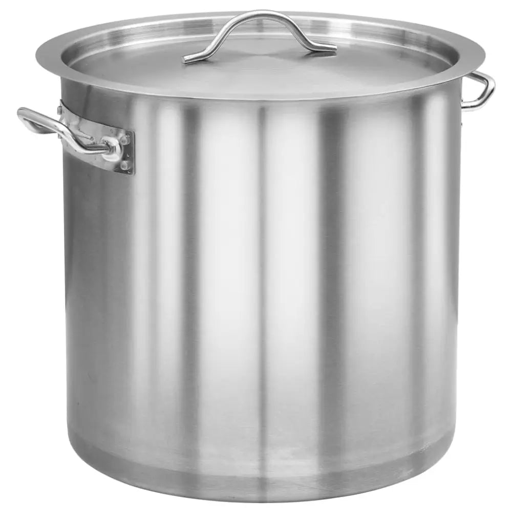 Vidaxl stock pot 35 l 36x36 cm stainless steel - Silver