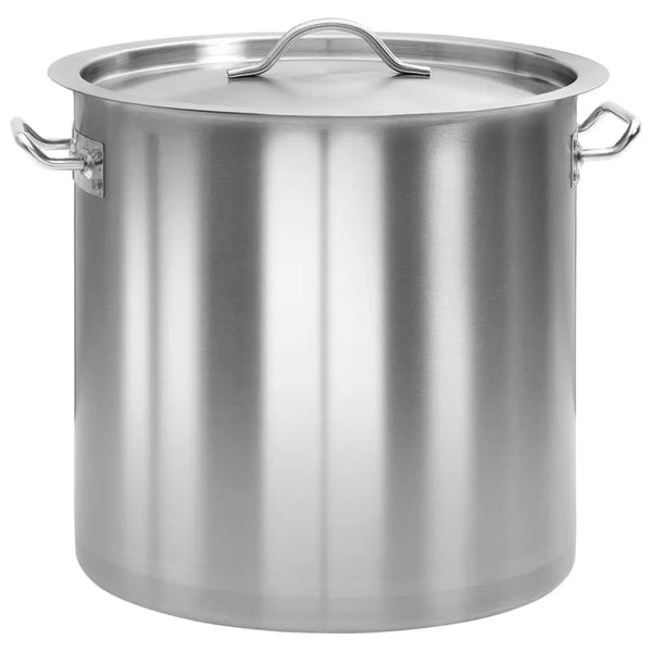 Vidaxl stock pot 35 l 36x36 cm stainless steel - Silver