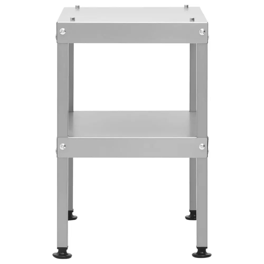 Vidaxl table for oven smoker 40x28x44.5 cm galvanised steel