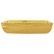 Vidaxl wash basin 71x38x13.5 cm ceramic gold Nexellus