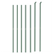 Vidaxl wire mesh fence with flange green 1.8x10 m Nexellus