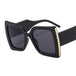 Vintage Oversized Square Cat Eye Sunglasses For Women Nexellus