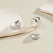Vintage punk gold color open rings set Nexellus