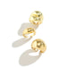 Vintage punk gold color open rings set Nexellus