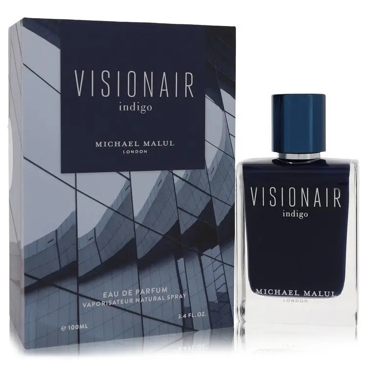 Visionair indigo eau de parfum spray by michael malul eau