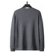 Waffle Men's Sweater Plus Size Loose Round Neck Nexellus