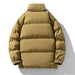 Warm Standing Collar Plus Size Thickened Cotton-padded Coat For Men Nexellus