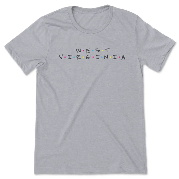 West virginia friends tee - Large