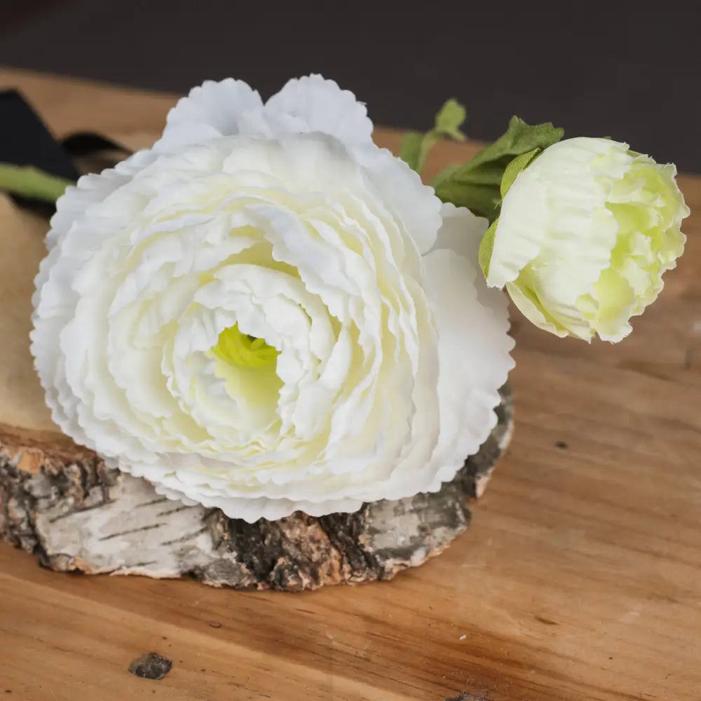 White ranunculus spray - Spring Stems