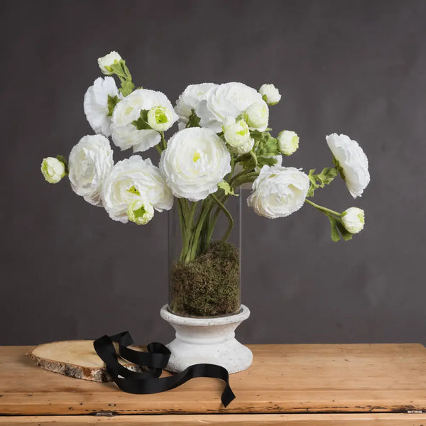 White ranunculus spray - Spring Stems