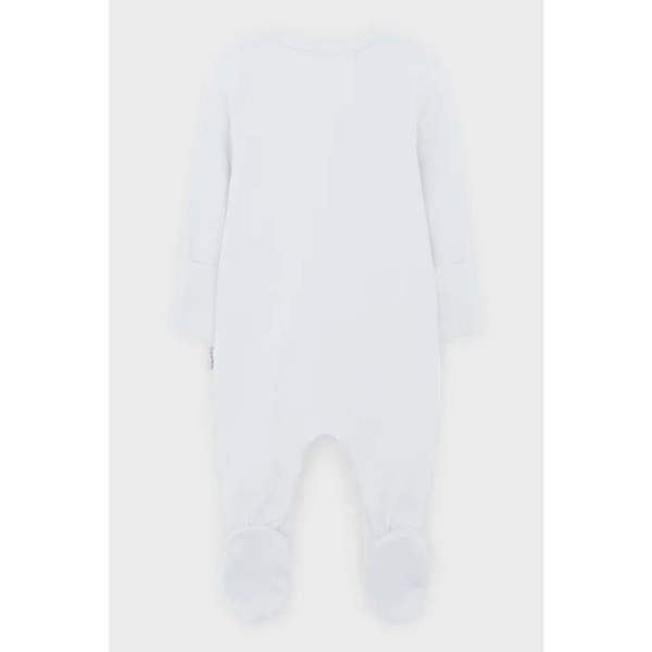 White zip sleepsuit