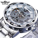 Winner golden watches classic rhinestone clock roman analog male Nexellus