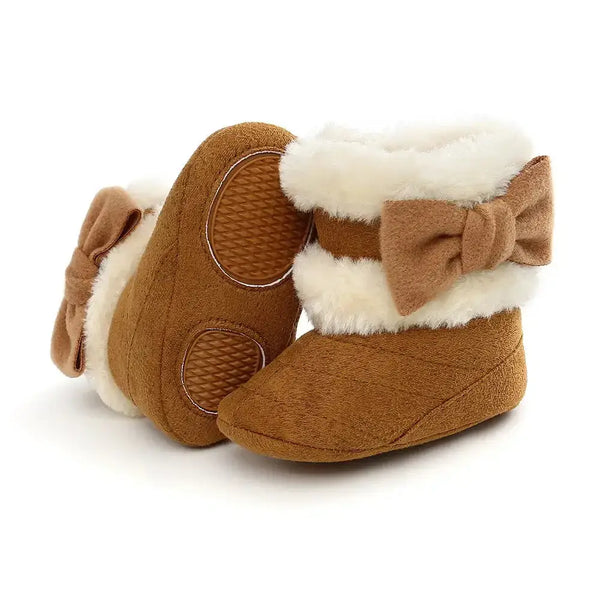 Winter plush baby shoes cotton boots baby boots warm boots 0-1 year Nexellus