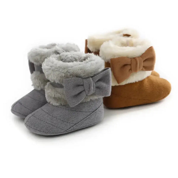 Winter plush baby shoes cotton boots baby boots warm boots 0-1 year Nexellus