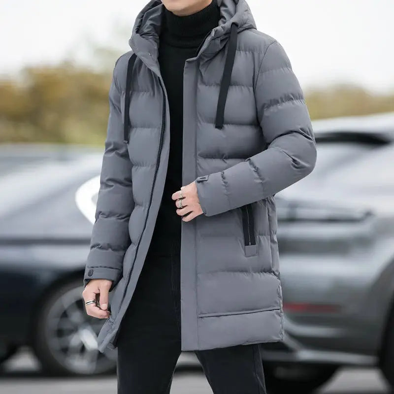 Winter-Ready Men's Long Hooded Jackets: Style Meets Warmth Nexellus