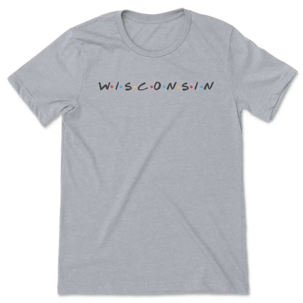 Wisconsin friends tee - XX-Large