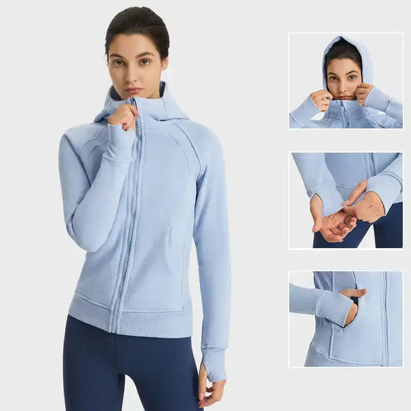 Women casual wear yoga training fitness jacket Nexellus