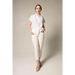 Classic Linen White Blouse - Nexellus